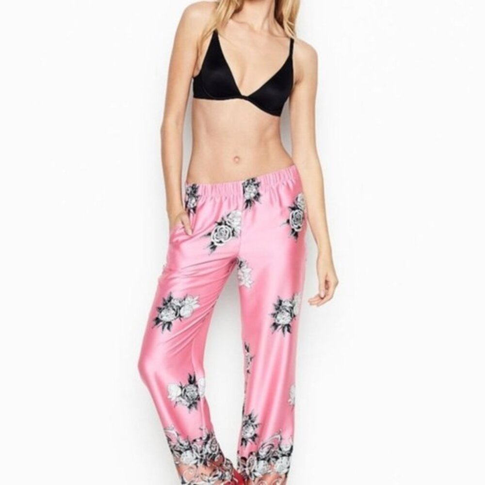 VICTORIA'S SECRET Satin PJ Pant XS